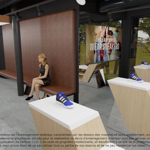 Conception de boutique et Agencement de magasin et travaux à Paris