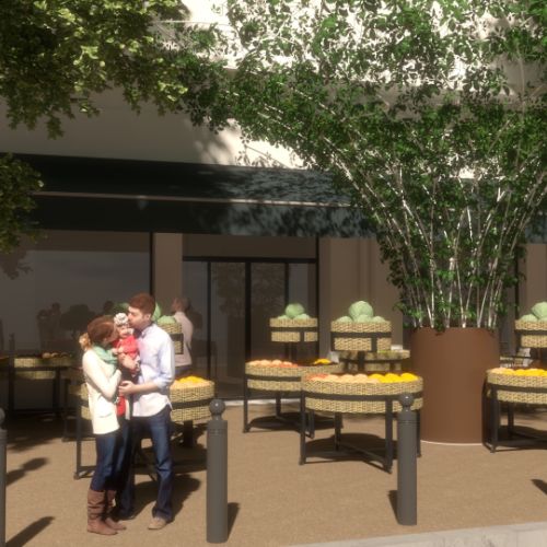 Concept terrasse Marseille agencement de magasin